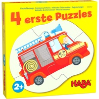 Haba 4 erste Puzzles Einsatzfahrzeuge