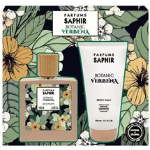 Saphir Parfums Botanic Verbena Eau de Toilette 100 ml + Body Lotion 150 ml Geschenkset