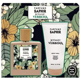 Saphir Parfums Botanic Verbena Eau de Toilette 100 ml + Body Lotion 150 ml Geschenkset