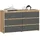 Milord Kommode CL100 100 x 57 x 35 cm Artisan-Grau