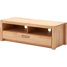 MCA living Fenja Lowboard 125 x 43 x 46 cm Braun Massivholz