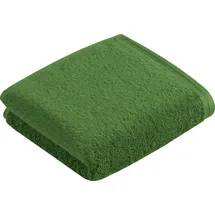 VOSSEN Vegan Life Handtuch 50 x 100 cm dunkelgrün