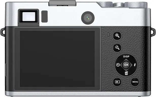 Songdian Retro-Digitalkamera 48MP – Autofokus, kompakt, 5K Ultra HD, 2,8-Zoll-LCD, optischer Sucher, für Schüler, Jugendliche und Anfänger – Schwarz