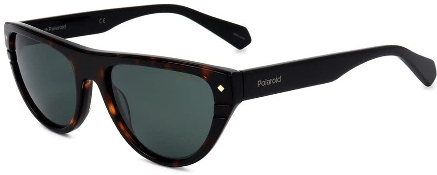 Polaroid sonnenbrille 6087086/UC Damen braun mit grünem Glas - Einheitsgröße