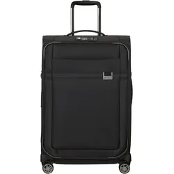 Weichgepäck-Trolley SAMSONITE "AIREA, 67 cm", Gr. B/H/T: 43cm x 67cm x 26cm 73,5 l, schwarz, Nylon, unifarben, Koffer, Reisekoffer Aufgabegepäck Reisegepäck mit Volumenerweiterung