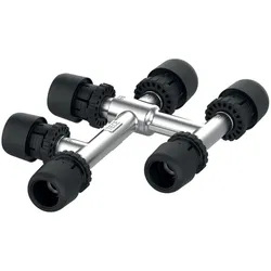 Tece logo-Ax Kreuzungsfitting Dimension 20x16x16mm, Standard Messing 8864102