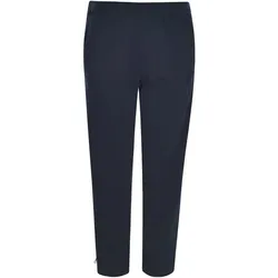 hajo Damen Homewear Hose - Funktions-Rehahose, Jogging, Klima-Komfort, Cotton-Mix Blau XL