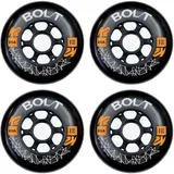 K2 BOLT 90 MM 85A 4-WHEEL Pack – black – 30F3011