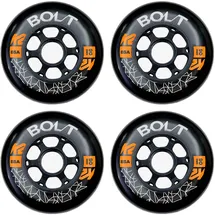 K2 BOLT 90 MM 85A 4-WHEEL Pack - black – 30F3011