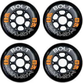 K2 BOLT 90 MM 85A 4-WHEEL Pack - black – 30F3011