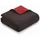 kamelshopping XXL Tagesdecke 220 x 240 cm Schwarz-Braun/Rot