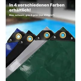 Nemaxx Abdeckplane 200 x 300 cm Schwarz