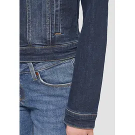 QS Schmal geschnittene Denimjacke in authentischer Waschung - blau - S