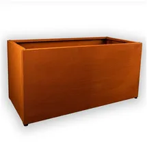 Köhko Designer Hochbeet Rahmen 150 x 50 x 40 cm Cortenstahl
