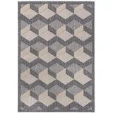 Mazovia Teppich, Beige, Grau, Textil, Abstrakt, Rechteckig, 160x230 cm, Oeko-Tex® Standard 100, Teppiche & Böden, Teppiche, Moderne Teppiche