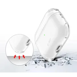 TECH-PROTECT Bounce Schutzhülle für AirPods Pro 3 mit Schlüsselanhänger Transparent