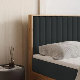 masseno VARELI 160 x 200 cm Schwarz