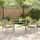 vidaXL Garten Essgruppe 3-tlg. Beige