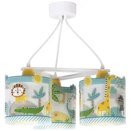 Dalber kinderzimmer, Pendelleuchte Little Jungle 3xE27/15W/230V - Bunt