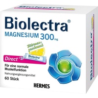 Hermes Arzneimittel Biolectra Magnesium 300 mg Direct Zitrone Pellets 60 St.