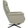 Mendler Relaxsessel HWC-L10, Design Fernsehsessel TV-Sessel Liegesessel, Liegefunktion drehbar, Voll-Leder ~