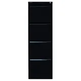 BISLEY Hängeregistraturschrank 41,3 x 62,2 x 132,1 cm schwarz