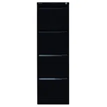 BISLEY Hängeregistraturschrank 41,3 x 62,2 x 132,1 cm schwarz