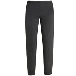 hajo Damen Sweathose - Jogginghose, Klima-Komfort, Stretch Cotton-Mix, uni Grau 3XL