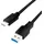 Logilink USB-A auf USB-C 15 m Schwarz