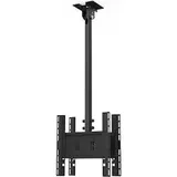 Smart Media SMS Func Ceiling P Monitor Deckenhalterung hoch, schwarz (02-116-1) (Dach, 60", 50 kg), TV Wandhalterung, Schwarz