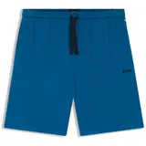 Boss Regular Fit Sweatshorts aus Baumwoll-Mix Modell 'MIix&Match', Blau, S