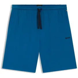 Boss Regular Fit Sweatshorts aus Baumwoll-Mix Modell 'MIix&Match', Blau, S