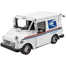 Invento Puzzle Metal Earth, LLV Postwagen - 3D Metall Puzzle, Puzzleteile