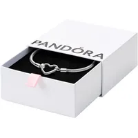 Pandora Moments Armband Herzverschluss Silber 599539C00 18 cm