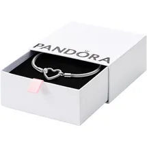 Pandora Moments Armband Herzverschluss Silber 599539C00 18 cm