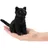 Folkmanis Fingerpuppe Schwarze Katze (8004)