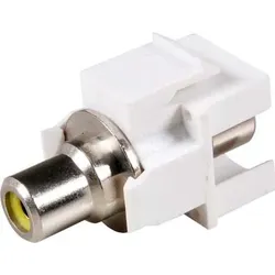 EFB Cinch Adapter Bu/Bu weiss EB495