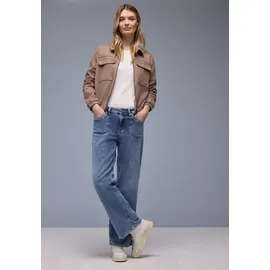 STREET ONE Wide Leg Jeans light Blue authentic, 29 - 29W / 30L