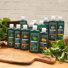 Logona Bio-Henna Farbflex Shampoo Rot-Braun 250 ml