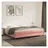 vidaXL Boxspringbettgestell 200 x 200 cm Rosa