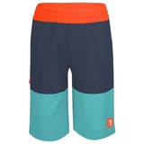 TROLLKIDS Badeshorts Kroksand in dark navy, Gr.128,