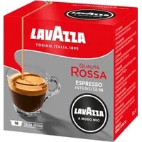 180  Lavazza Kaffeekapseln A MODO MIO QUALITA ROSSA
