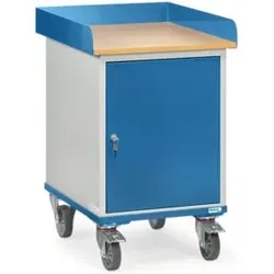 fetra Rollschrank mit Arbeitsplatte 2445 mit Umrandung