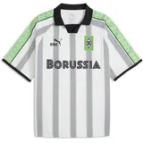 Puma Borussia Mönchengladbach Trainingsshirt 2023 grau/grün/weiß Herren Gr. L