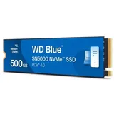 WD Blue SN5000 WDS500G4B0E - SSD - 500 GB - intern - M.2 2280 - PCIe 4.0 x4 (NVMe)