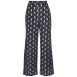 VIVANCE Palazzohose Schlupfhose Blau 44