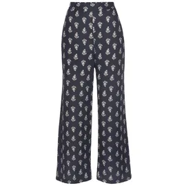 VIVANCE Palazzohose Schlupfhose Blau 44