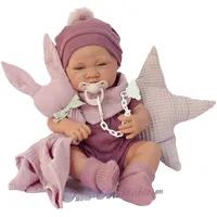 Muñecas Antonio Juan Neugeborenen-dou Dou Und Cojin-puppe - Multicolor
