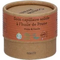 Comme Avant Soin capillaire solide bio à l'huile de prune - Pêche & Vanille Autre 50 g