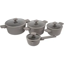 Berlinger Haus Design Topf-Set 15-tlg. Kochtopf + Saucentopf + Kochbesteck + Untersetzer